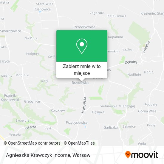 Mapa Agnieszka Krawczyk Income