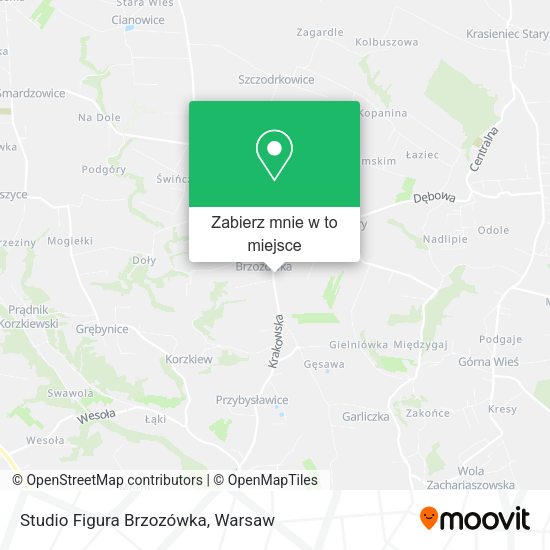 Mapa Studio Figura Brzozówka