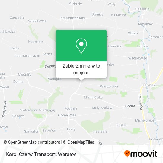 Mapa Karol Czerw Transport