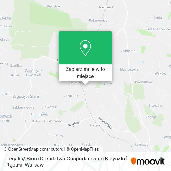 Mapa Legalis/ Biuro Doradztwa Gospodarczego Krzysztof Rąpała