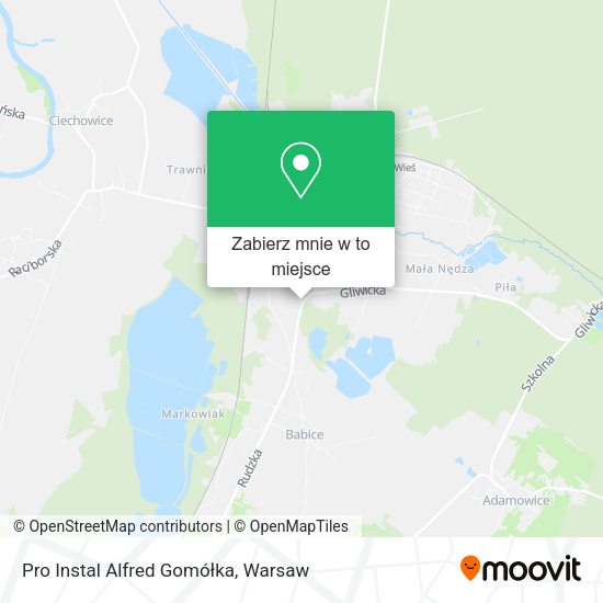 Mapa Pro Instal Alfred Gomółka