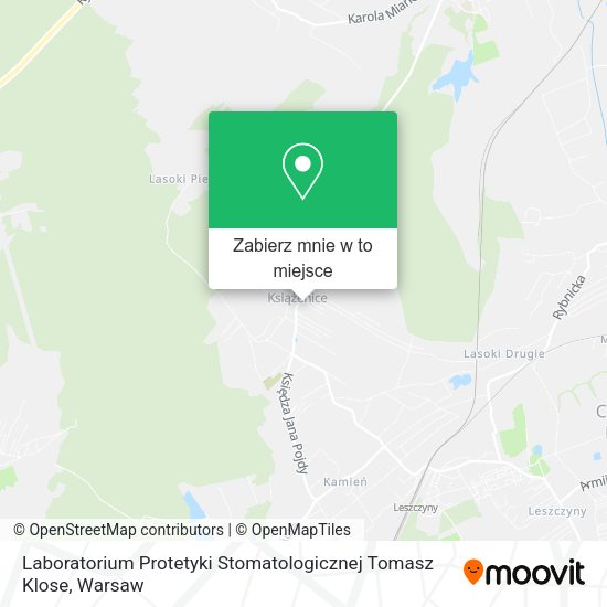 Mapa Laboratorium Protetyki Stomatologicznej Tomasz Klose