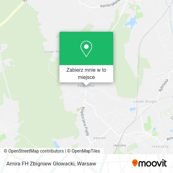 Mapa Amira FH Zbigniew Głowacki