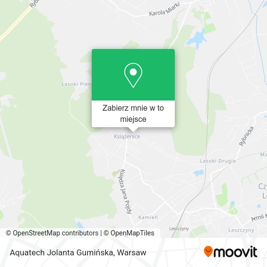 Mapa Aquatech Jolanta Gumińska