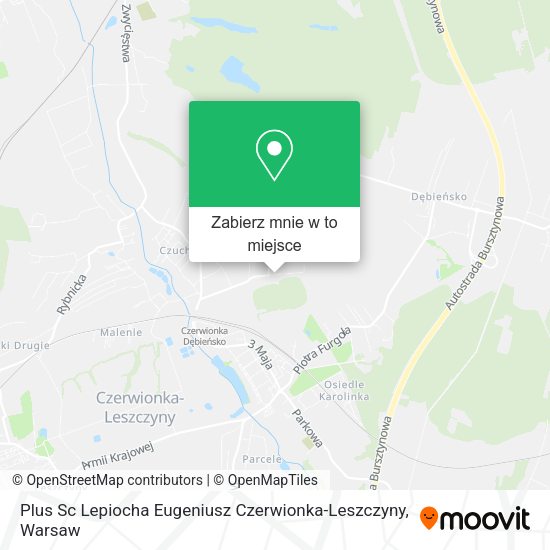 Mapa Plus Sc Lepiocha Eugeniusz Czerwionka-Leszczyny