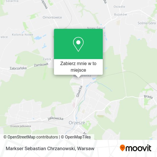 Mapa Markser Sebastian Chrzanowski