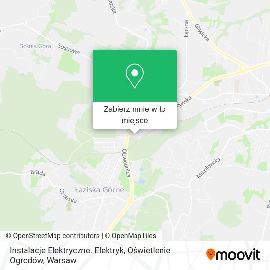 Mapa Instalacje Elektryczne. Elektryk, Oświetlenie Ogrodów