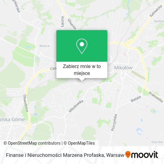 Mapa Finanse i Nieruchomości Marzena Profaska