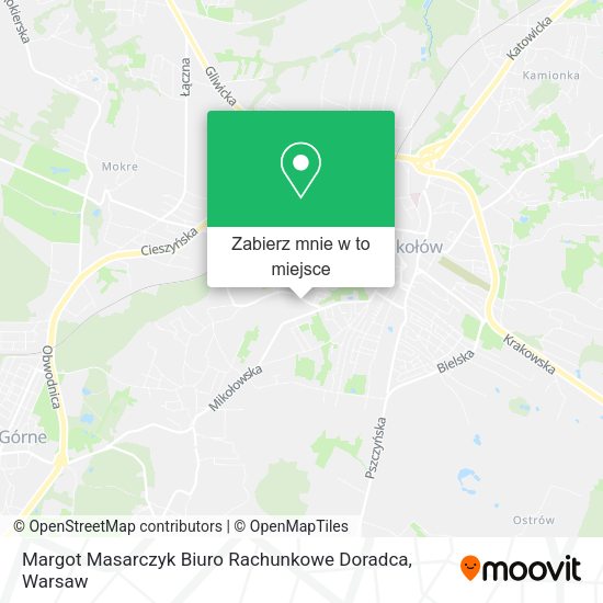 Mapa Margot Masarczyk Biuro Rachunkowe Doradca