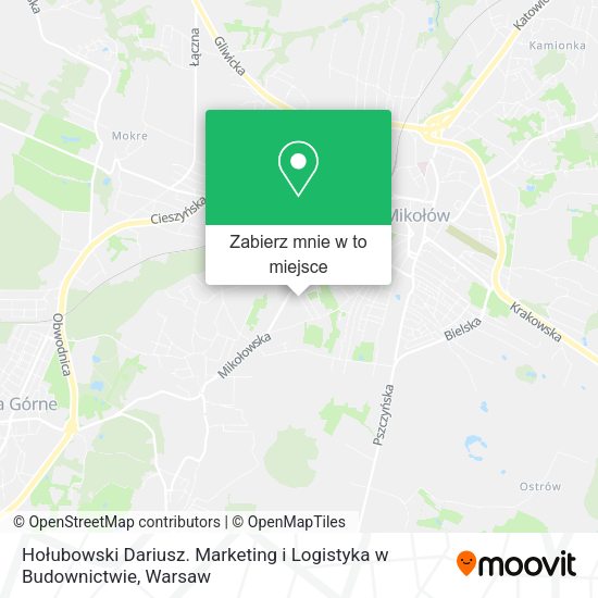 Mapa Hołubowski Dariusz. Marketing i Logistyka w Budownictwie