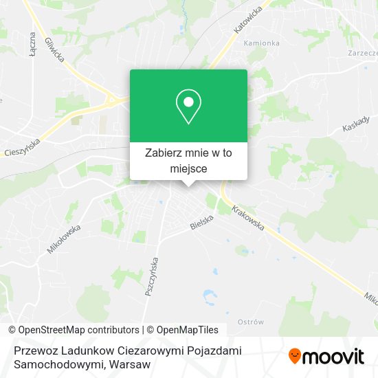 Mapa Przewoz Ladunkow Ciezarowymi Pojazdami Samochodowymi