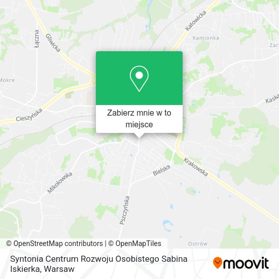 Mapa Syntonia Centrum Rozwoju Osobistego Sabina Iskierka