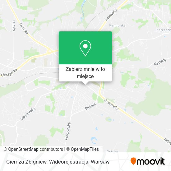 Mapa Giemza Zbigniew. Wideorejestracja