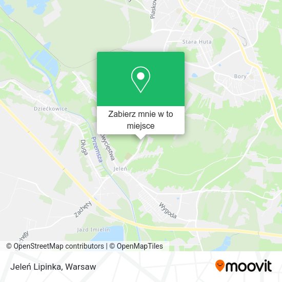 Mapa Jeleń Lipinka