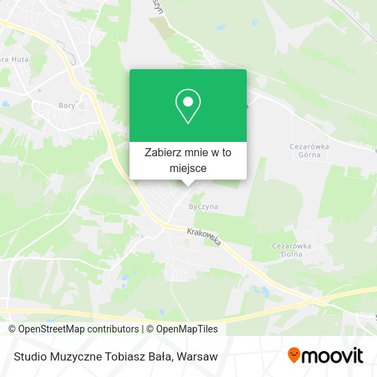 Mapa Studio Muzyczne Tobiasz Bała