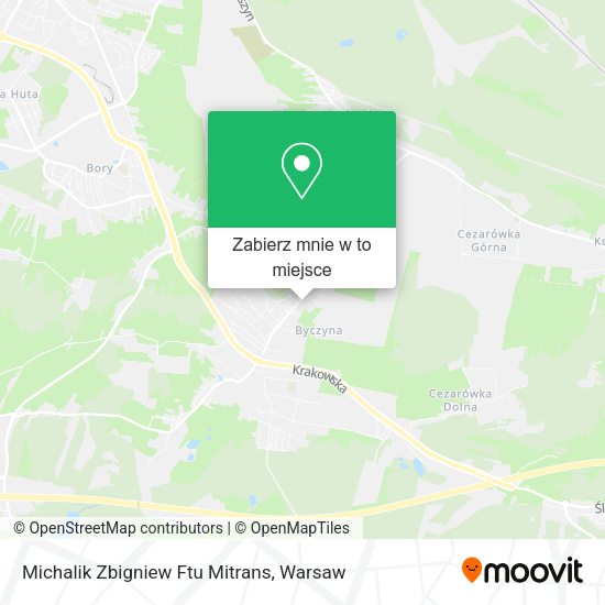 Mapa Michalik Zbigniew Ftu Mitrans