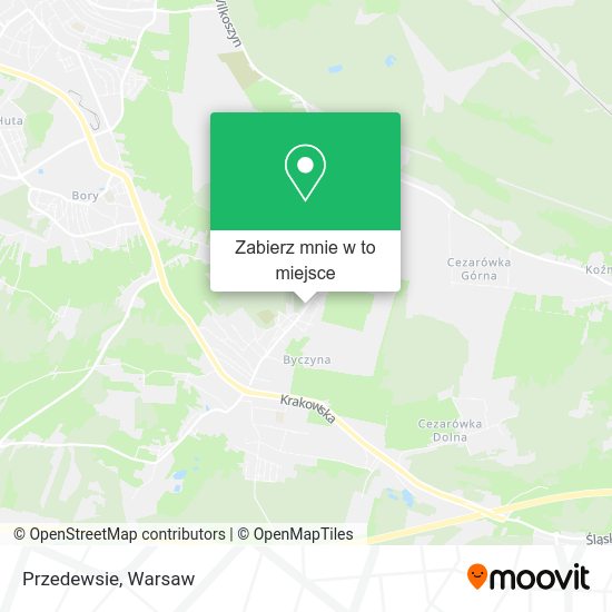 Mapa Przedewsie