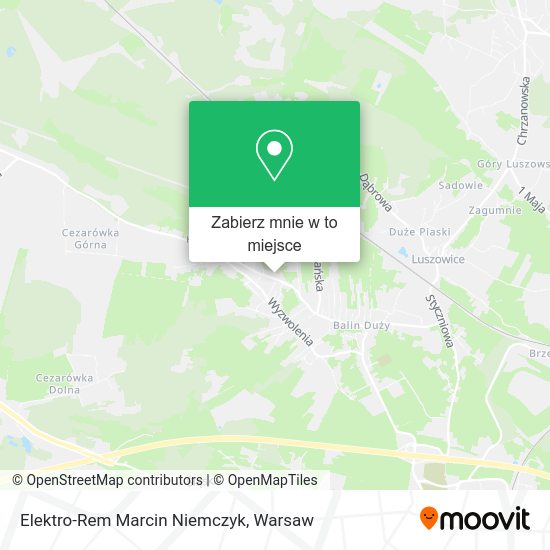 Mapa Elektro-Rem Marcin Niemczyk