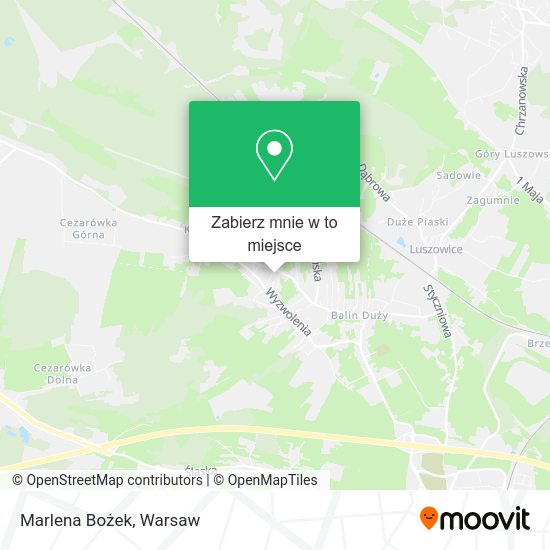 Mapa Marlena Bożek