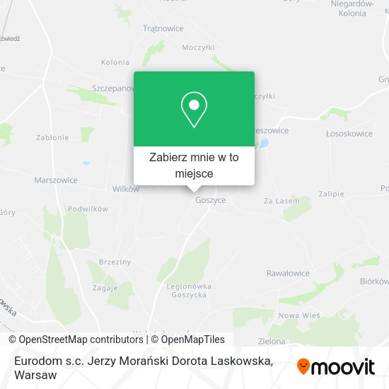 Mapa Eurodom s.c. Jerzy Morański Dorota Laskowska