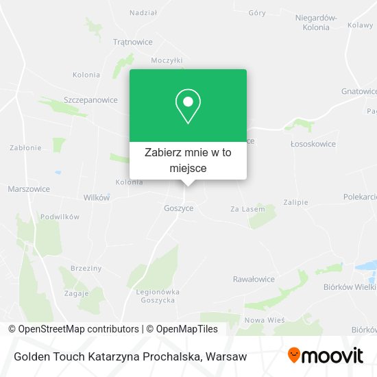 Mapa Golden Touch Katarzyna Prochalska