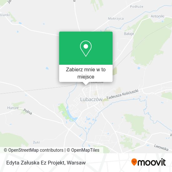 Mapa Edyta Załuska Ez Projekt