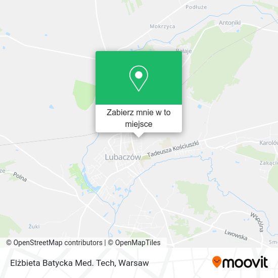 Mapa Elżbieta Batycka Med. Tech