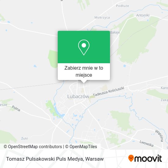 Mapa Tomasz Pulsakowski Puls Medya