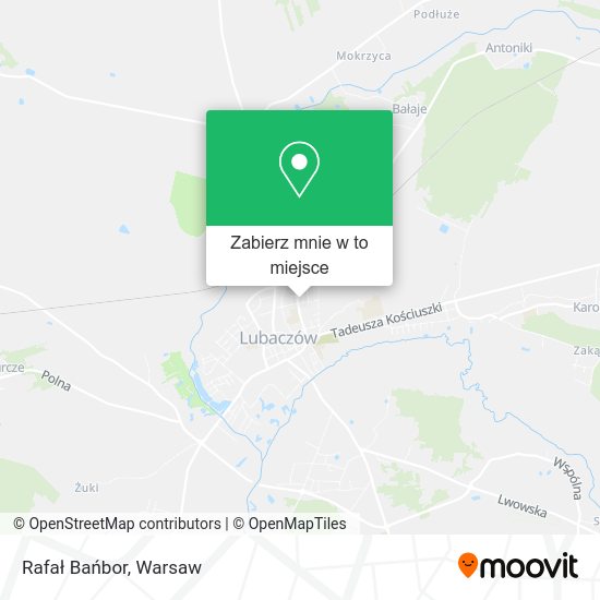 Mapa Rafał Bańbor