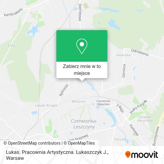 Mapa Lukas. Pracownia Artystyczna. Lukaszczyk J.