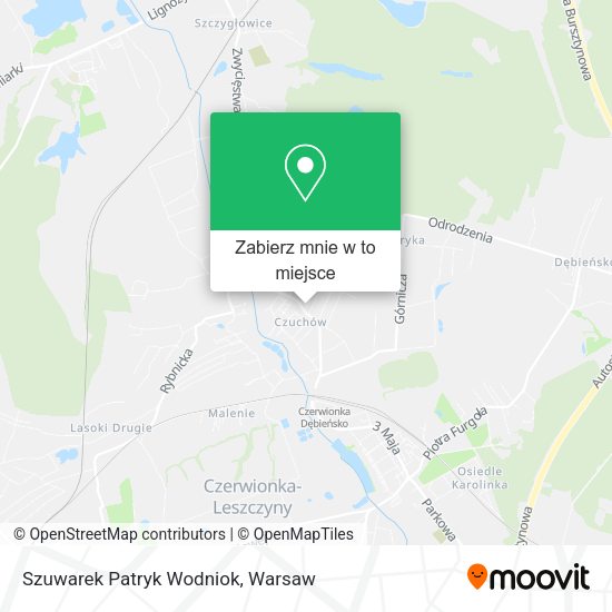 Mapa Szuwarek Patryk Wodniok