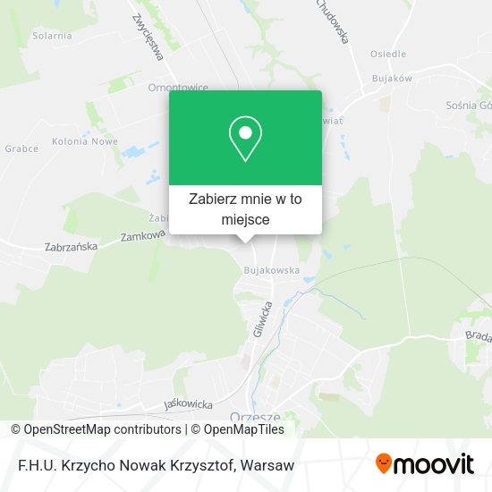 Mapa F.H.U. Krzycho Nowak Krzysztof