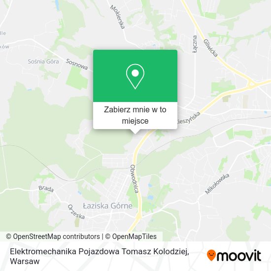 Mapa Elektromechanika Pojazdowa Tomasz Kolodziej