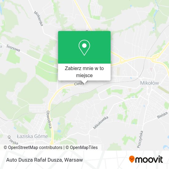 Mapa Auto Dusza Rafał Dusza