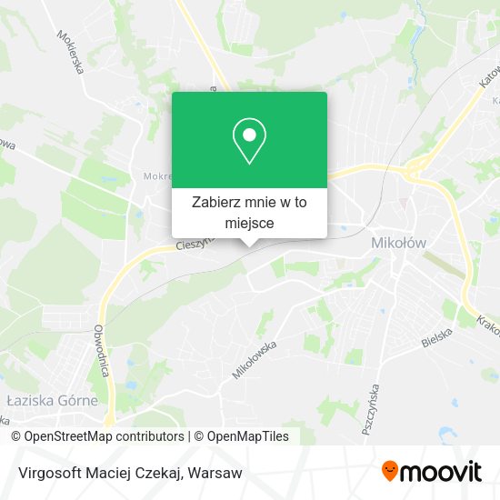 Mapa Virgosoft Maciej Czekaj
