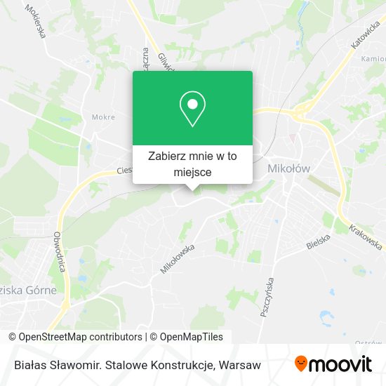 Mapa Białas Sławomir. Stalowe Konstrukcje