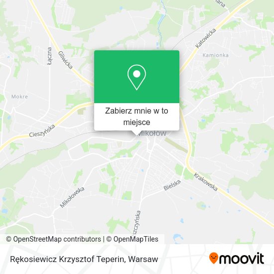 Mapa Rękosiewicz Krzysztof Teperin