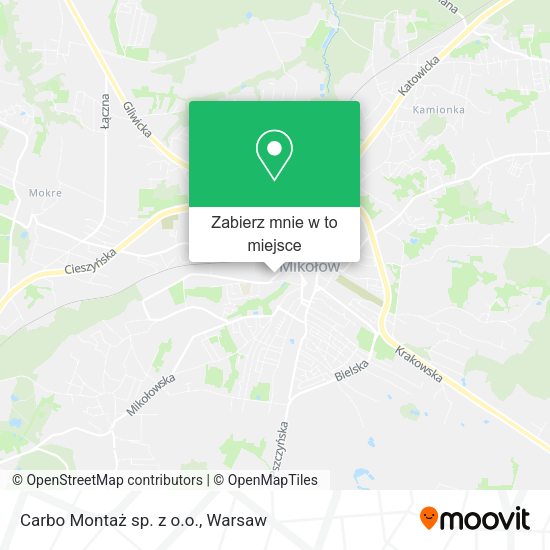 Mapa Carbo Montaż sp. z o.o.