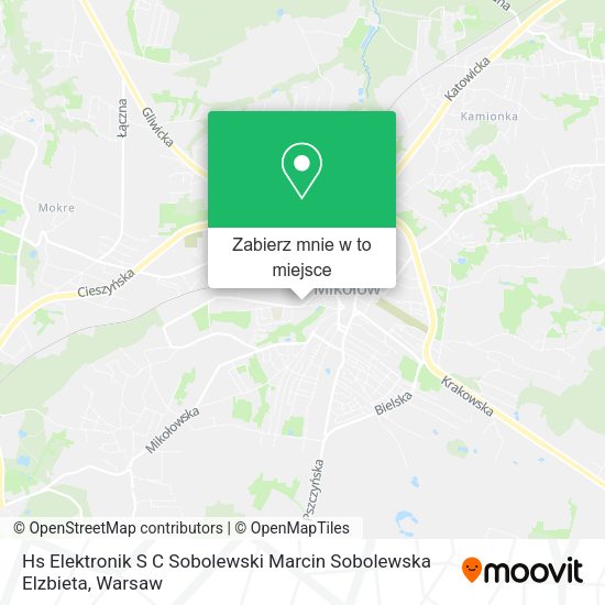 Mapa Hs Elektronik S C Sobolewski Marcin Sobolewska Elzbieta