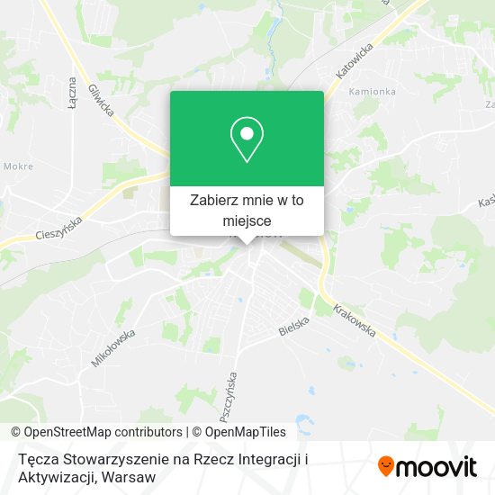 Mapa Tęcza Stowarzyszenie na Rzecz Integracji i Aktywizacji