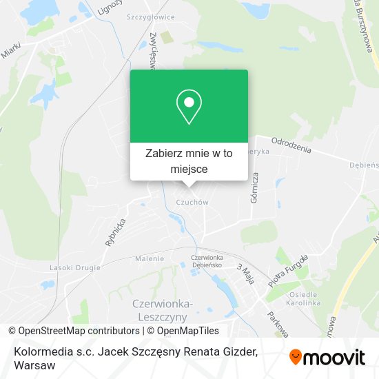 Mapa Kolormedia s.c. Jacek Szczęsny Renata Gizder