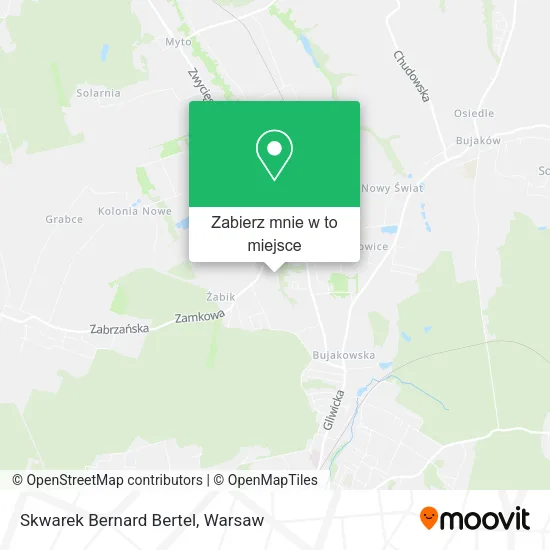 Mapa Skwarek Bernard Bertel