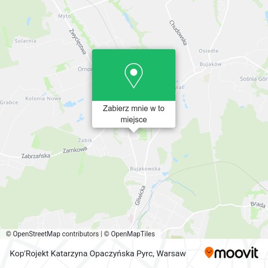 Mapa Kop'Rojekt Katarzyna Opaczyńska Pyrc