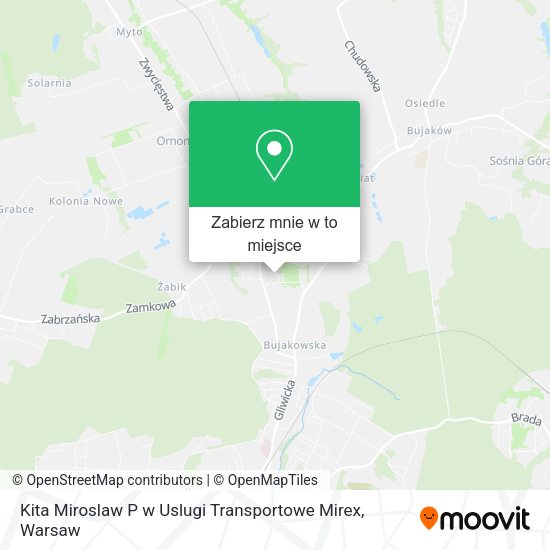 Mapa Kita Miroslaw P w Uslugi Transportowe Mirex