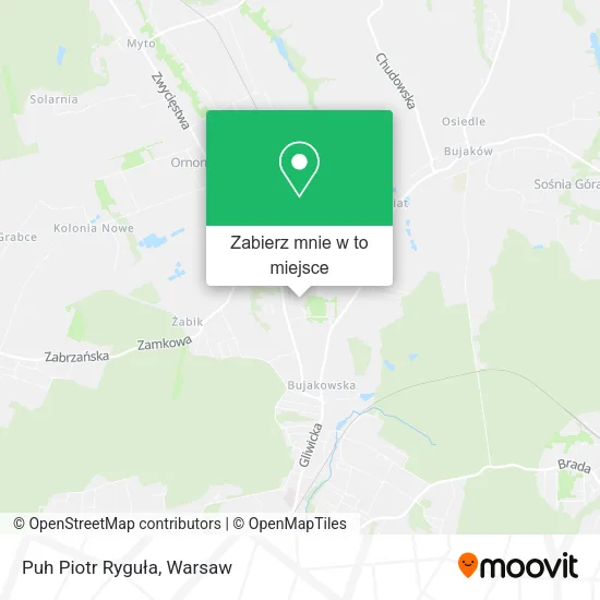 Mapa Puh Piotr Ryguła