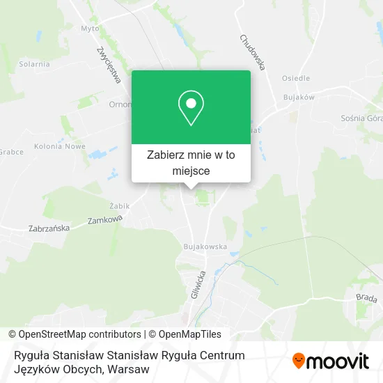 Mapa Ryguła Stanisław Stanisław Ryguła Centrum Języków Obcych