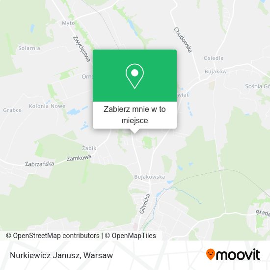 Mapa Nurkiewicz Janusz