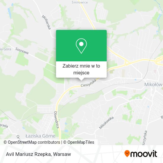 Mapa Avil Mariusz Rzepka