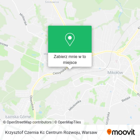 Mapa Krzysztof Czernia Kc Centrum Rozwoju