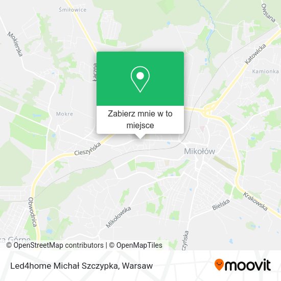 Mapa Led4home Michał Szczypka